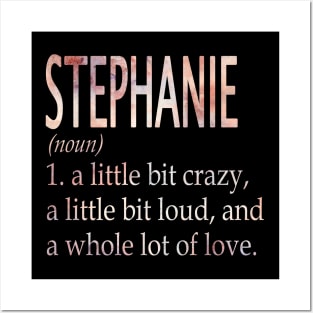 Stephanie Girl Name Definition Posters and Art